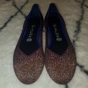 Retired Rothys Eggplant Metallic